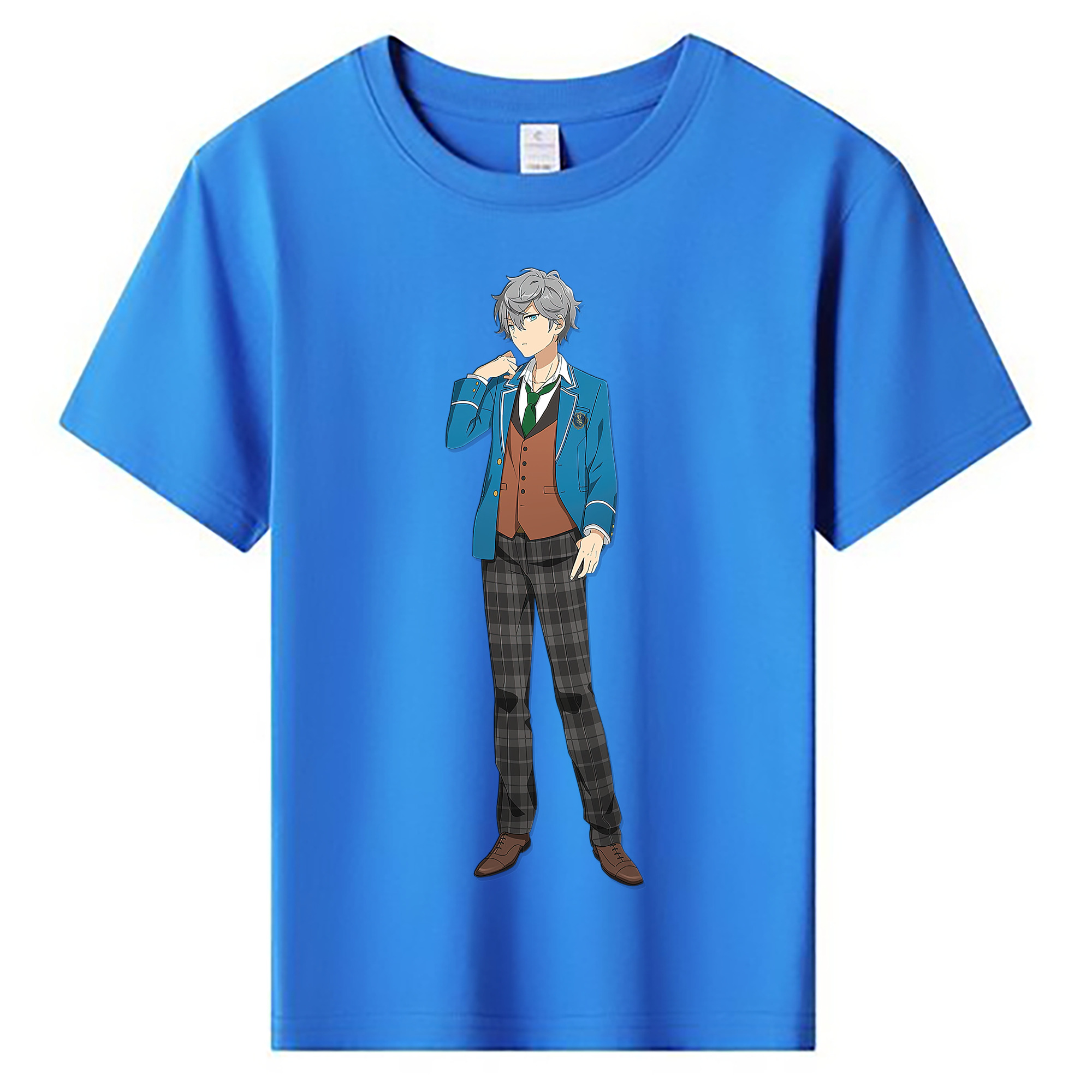 （画像用） あんさんぶるスターズ! Ensemble Stars 綿100％キッズTシャツ（フロントプリント）